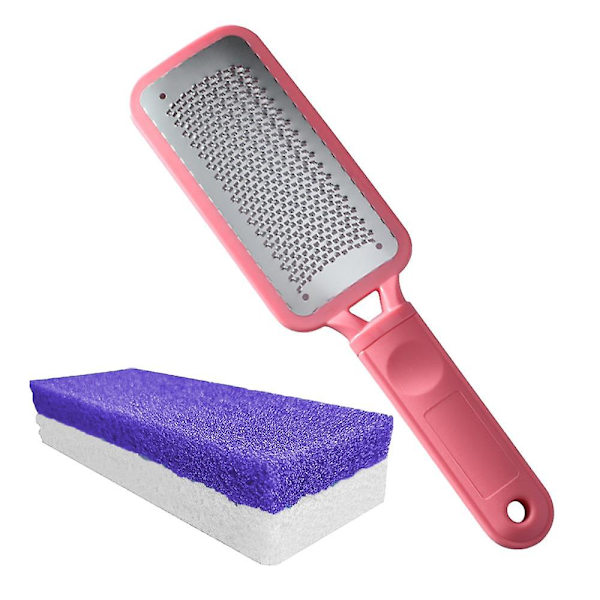 Professionelt Fodpleje Pedicure Sæt Skrubber Fodfil Og 2 I 1 Pimpsten Til Fjernelse Af Hård Hud style 5