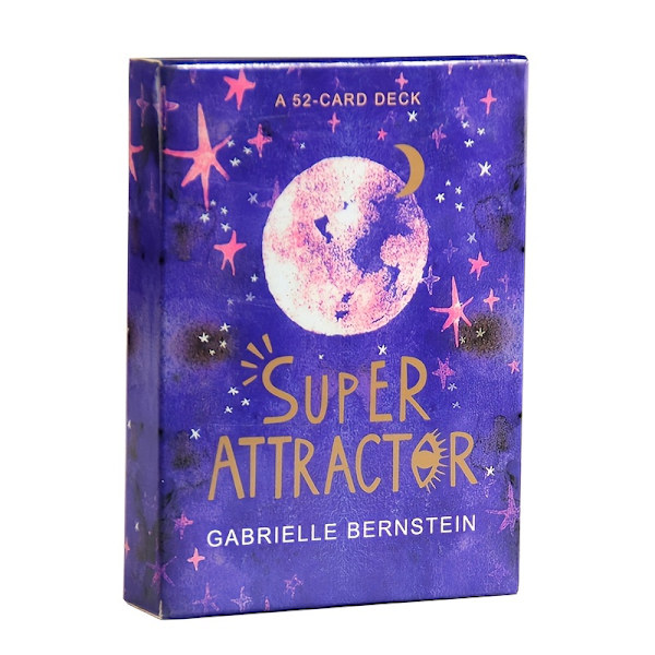1 setti Super Attractor: 52 kortin Tarot Oracle -korttipakka, Gabrielle Bernstein