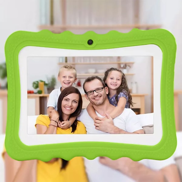 7\" Børne Tablet Android Tablet Pc 8 Gb Rom 1024 * 600 Opløsning Wifi Børne Tablet Pc Grøn