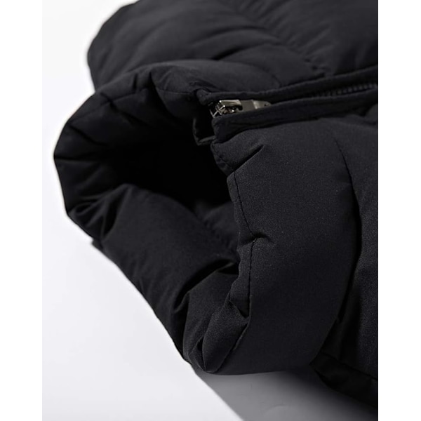 Herrar Varmhållande Väst Jacka Kavaj Väst Packbar Ultralätt Dragkedja Fickor 4XL