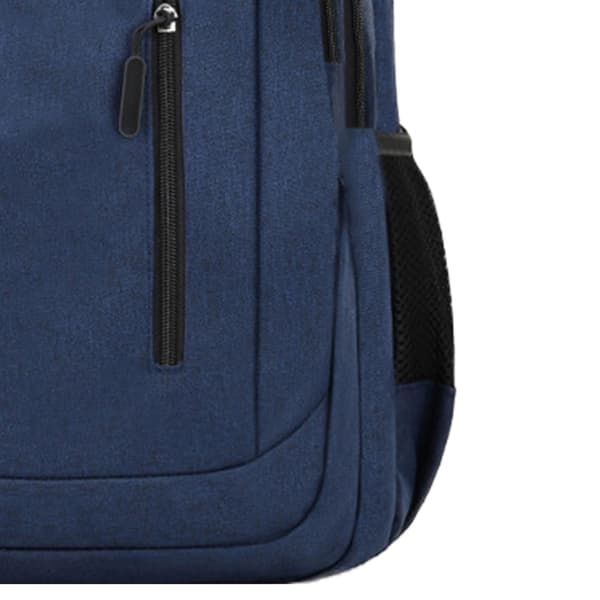 Ny ankomst Stor kapacitet Ryggsäck Män Laptop Ryggsäckar Oxford Svart Solid High School Student Väskor Dark blue