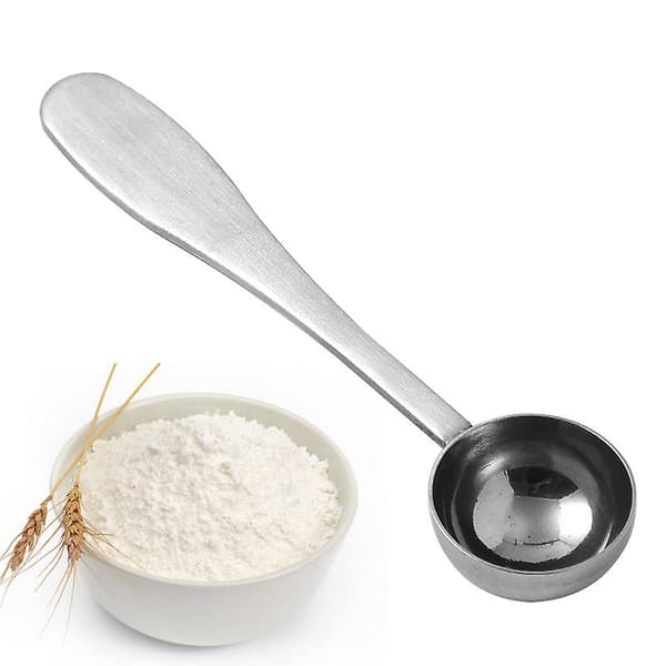 Matcha Te Måleskje - 1 Gram Dose - Mengde For Én Kopp Te - Rustfritt Stål