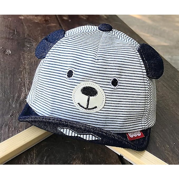 Solhatt för Babypojke Flicka, Mjuk Bomullshatt för Baby Småbarn, Barn Baseballkepsar för Liten Pojke Flicka Vår Sommar Solhatt