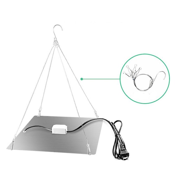 Led Kasvien Kasvatuslamppu Kasvivalo Puutarhanhoito Kasvatuslaatikko Lisää SATOA Led-lamput UK plug 25W
