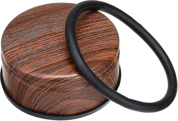1,01 kg Dørstopper i rustfrit stål, kraftig metaldørstopper til gulv, bumper