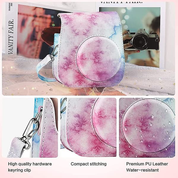 Veske for Fujifilm Instax Mini, Poophuns Mini 9 / Mini 8 + / Mini 8 Instant Camera