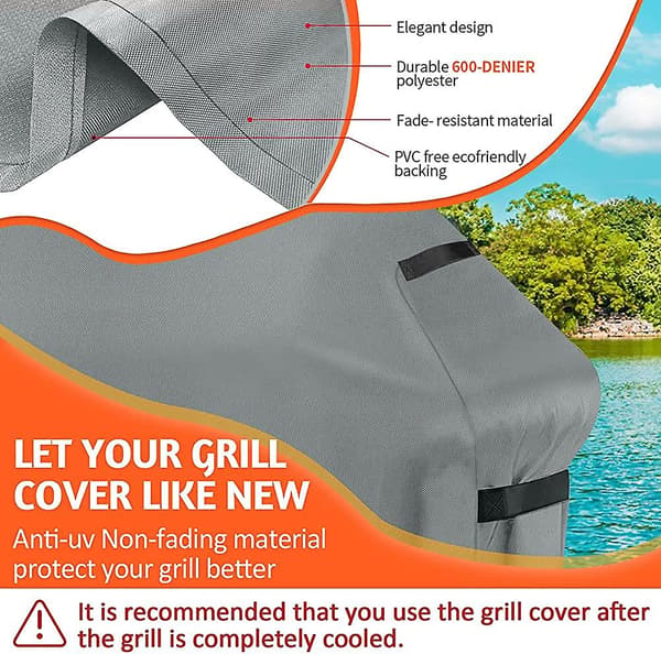 Grillin suojus. Grilli kaasugrillin suojus 600d suojus vedenpitävä Ox