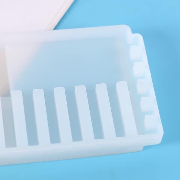 Skuffeinddelere Silikoneform, Epoxy Resin Form, Epoxy Resin Støbning, Epoxy Form, Epoxy