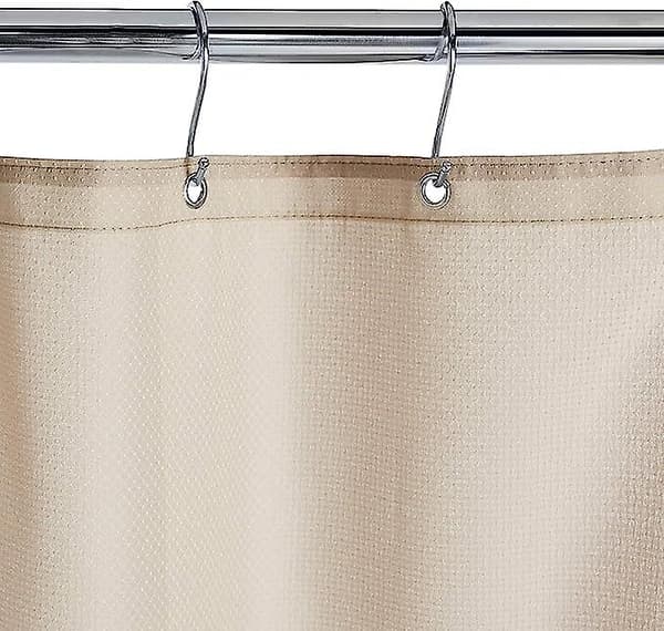 Amazon Basics Dusjforheng, Polyester, Ensfarget, Vanntett, 180 X 200 Cm