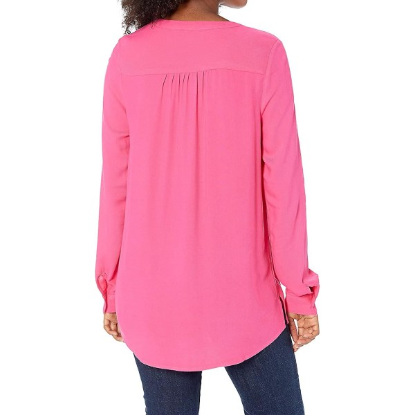 Langermet vevd bluse for kvinner Style 9 M
