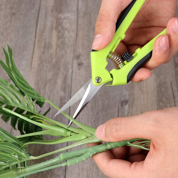 2 stk. Sekatører Små beskæresakse Blomstersaks Rustfrit stål Plastik