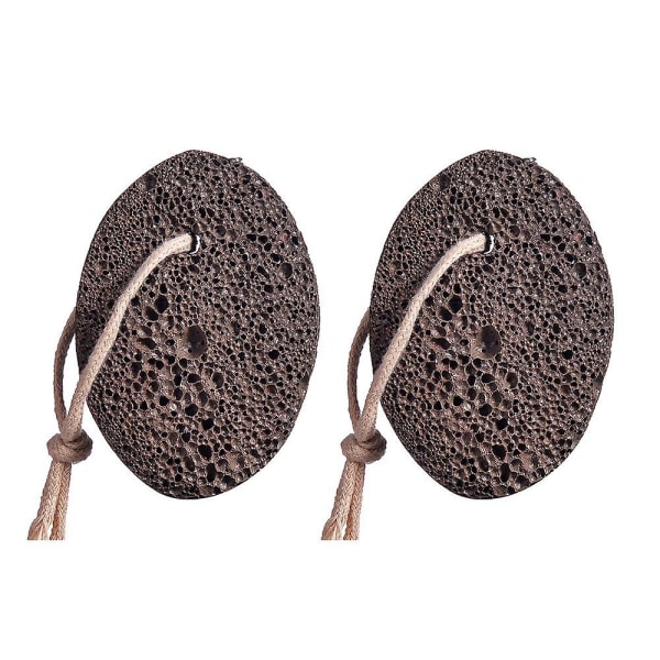 Pimpsten til fødder 2 stk, fodskrubber, fjernelse af hård hud og død hud til fødder og hænder 2pcs7*5*3cm