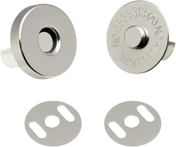 25-pack Magnetiska Snapfästen - Väska och Plånboksklämmor