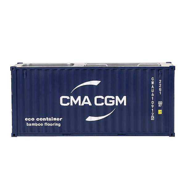 20ft Mini Skibscontainer Model Legetøj Cargo Container Maritimo Die-Cast Container Skibsboks Penholder Kontorgaver Tilpasset Logo ONE-R 30 Pen holder