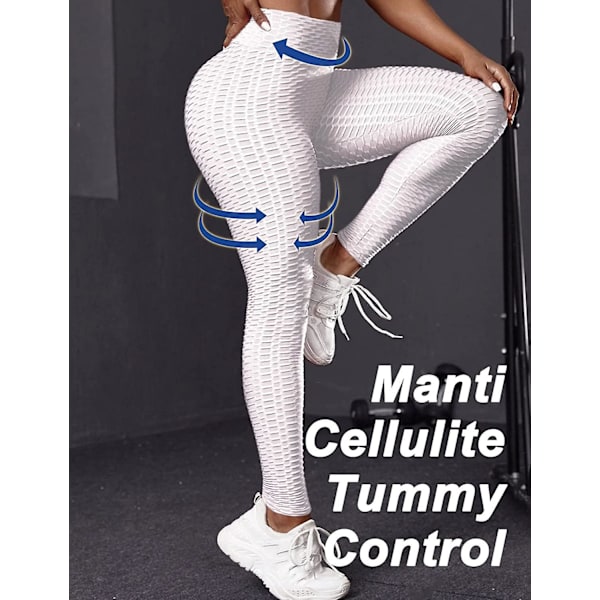 Leggings för kvinnor, Anti-cellulit leggings, Sportleggings, Gymleggings, Yogabyxor