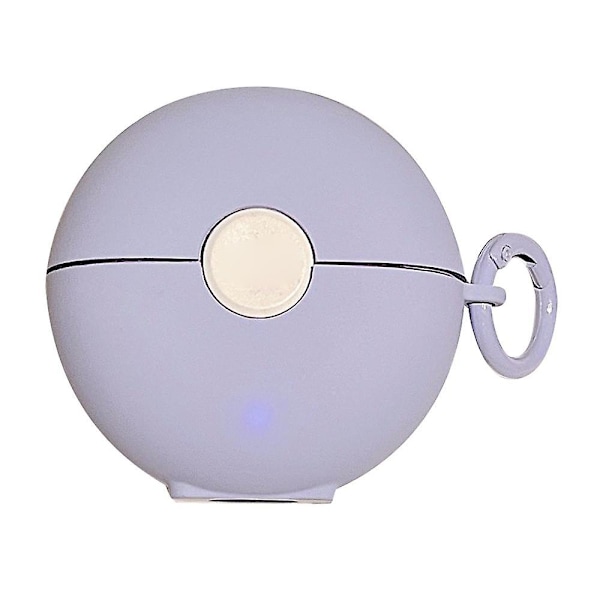 För Lenovo LP80 Hörlurar Laddningsfodral Trådlöst Bluetooth Headset TPU Skyddsfodral Purple