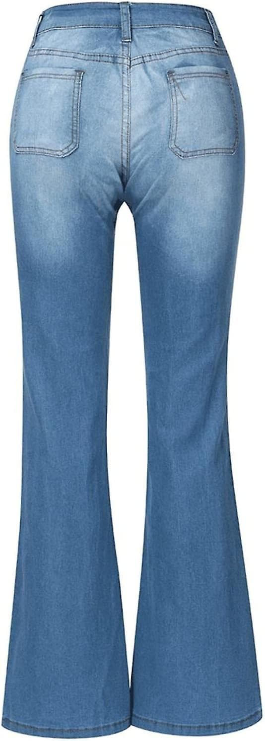 Plus Size 2023 Jeans Vinter Arbeid Avsmalnende Denim