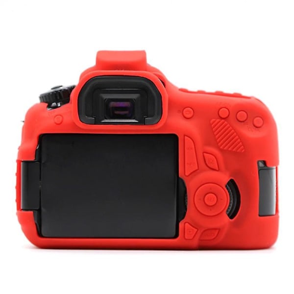 Case för Canon EOS 60D, dammsäker anti-dropp digitalkamera cover Red