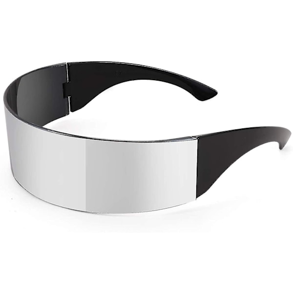 80-luvun Futuristiset Visiiri Cyber Aurinkolasit Miehet Naiset Futuristinen Punk-tyyli Cosplay style7