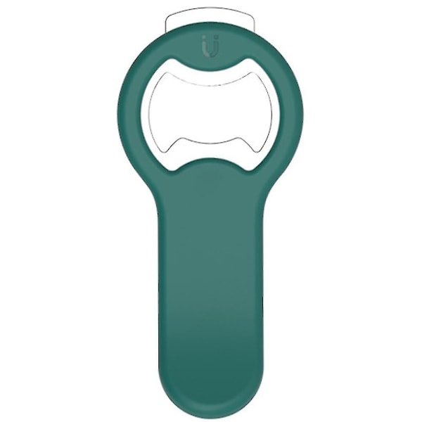 Magneettinen pullon- ja tölkinavaaja jääkaappiin, ruostumattomasta teräksestä valmistettu kirkkoavaimen avain korkilla KD0440C forestgreen