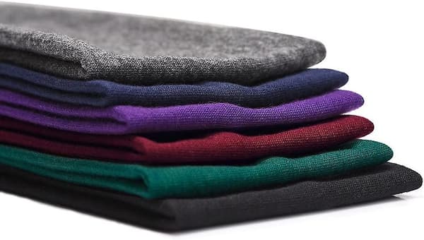 6 st Acsergery present stretchiga elastiska yogahuvudband i bomull för tonåringar och