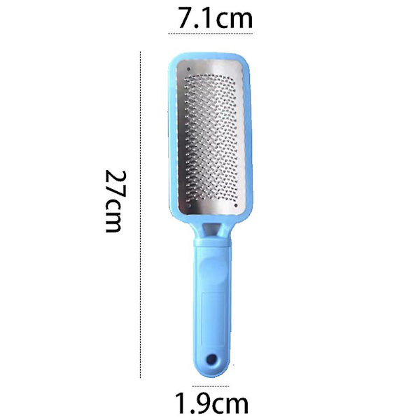 Fotfil Callus Remover, professionell fotfil Pedikyr Kit, kirurgiskt rostfritt stål blue