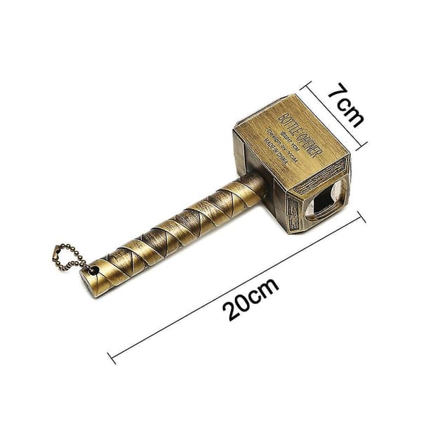 Metal Flaskeåbner Blank Rustfrit Stål Flad Flaskeåbner Indsats Sæt Gevind Ølåbner Silver withoutmagnet