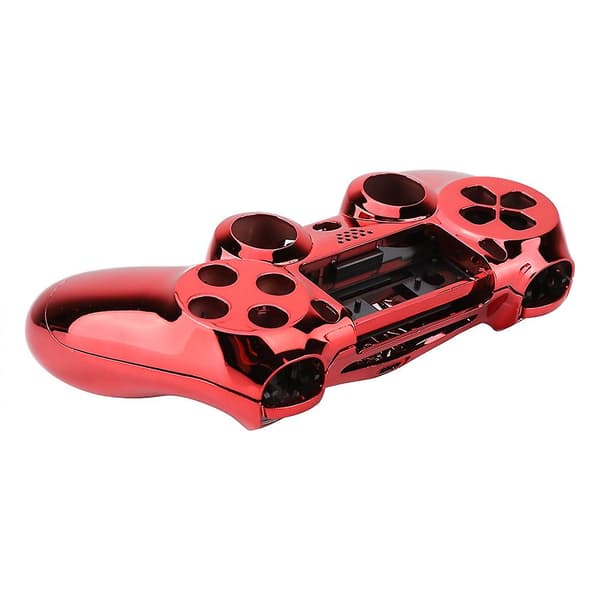 Beskyttelsesetui med belægning til spilcontroller gamepad til PS4 gammel 2.0 version rød