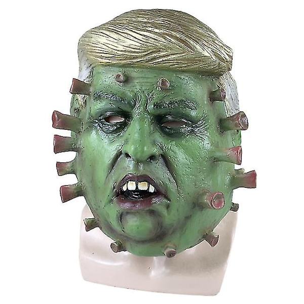 Virus Mask Halloween Kauhu Kokonaamio Pelottavat Pääkallorekvisiitta Cosplay Pukujuhlat Hieno Puku Karnevaali Pääsiäispäivän Naamio N95 skull