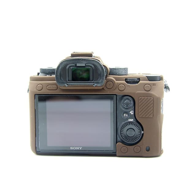 Mjukt silikonfodral för Sony A9/A7M3/A7R3 Coffee