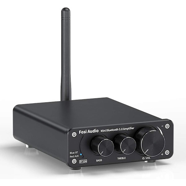Bluetooth 5.0 Forstærker Stereo Effektforstærker, 2 Kanal Klasse D Mini Hi-Fi Integreret TPA3116 Effektforstærker, til Højttalere i Hjemmet 50W x 2
