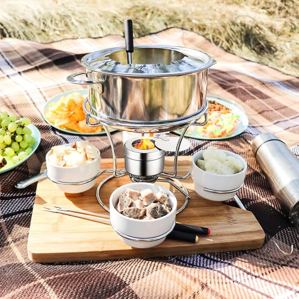 Bränslebehållare för chafing dish, 2 st rostfria chafing bränslebehållare med lock för chafing dish, buffé grillfest evenemang