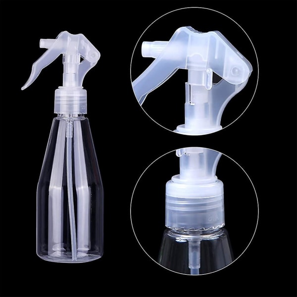 2 st Acsergery gåva 200 ml sprayflaskor tomma flaskor plastflaskor