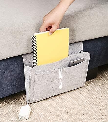 Filt Sengelomme Seng Oppbevaringspose. Organizer For Seng. Sengelomme Oppbevaringspose