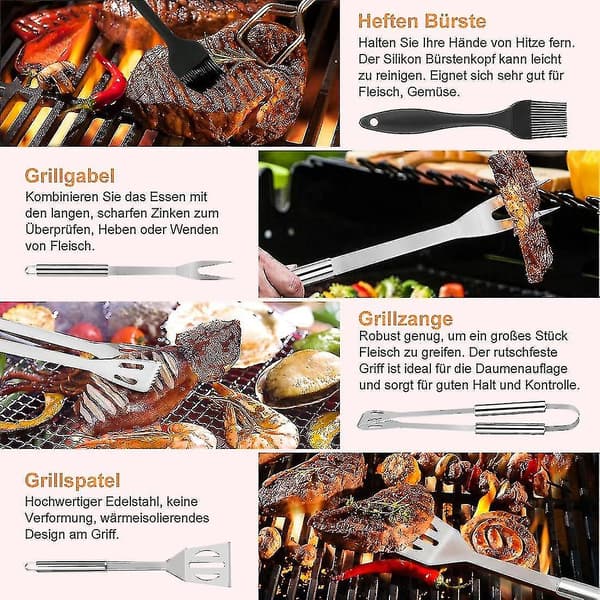 BBQ Redskaper, 25 stk BBQ Kit BBQ Tilbehør