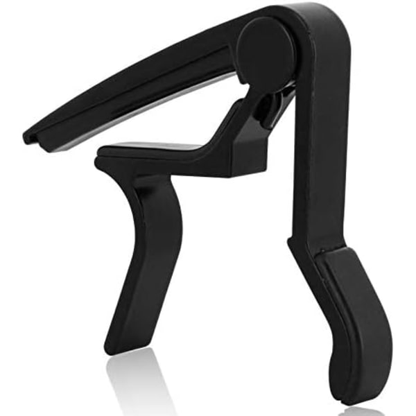 Stanz (TM) Enhands Gitarr Trigger Capo Snabbt Byte (Svart)