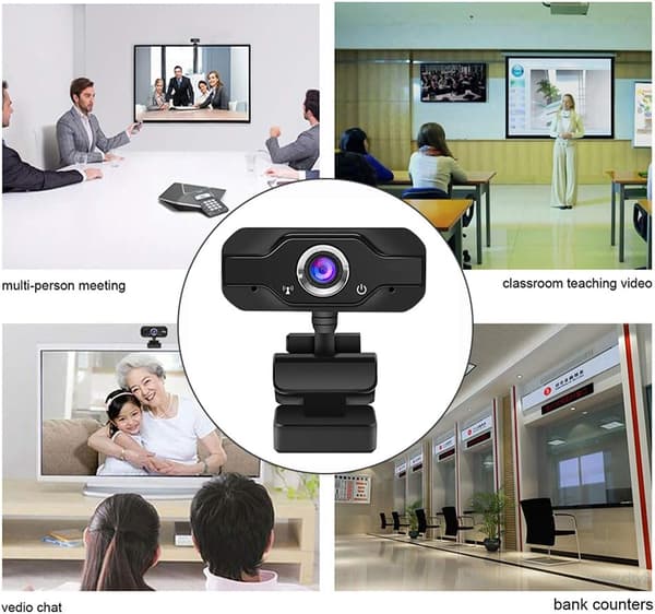 K68 1080P Fastfokus Webkamera USB 2.0 Webkamera med Mikrofon