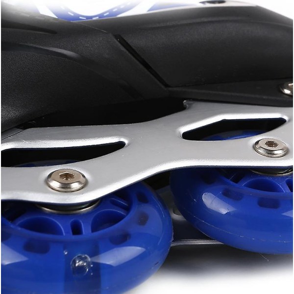 Justerbare Inline Skøjter Led Inline Skøjter Black M