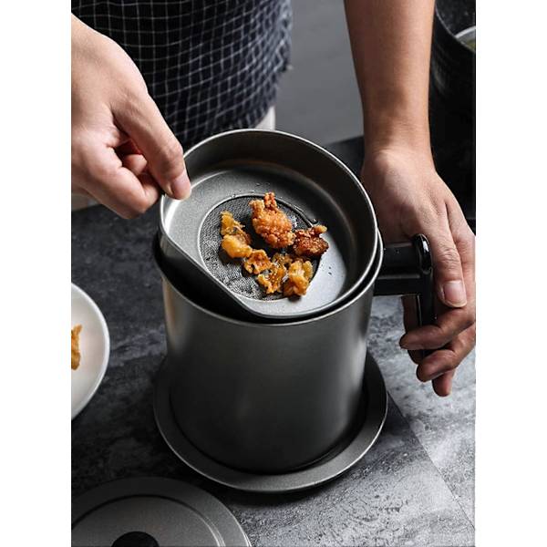 Olie filter pot i rustfrit stål