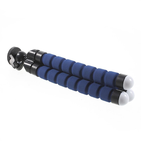 Bærbar, myk, justerbar stativholder for GoPro Hero 4/3+/3/2/1 SJ4000/5000/6000 Xiaomi Yi Blue