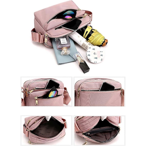 Handväskor Stor Kapacitet Axelväska Kvinnor Handväska Mode Axelväska Messenger Väska Flickor Axelväska Sidväska Satchel för Resor
