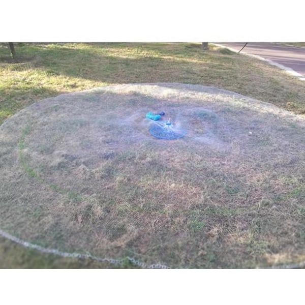 6 metrin halkaisijaltaan oleva Frisbee-heittoverkko, rengaslanka, monofilamenttilanka, vanhanaikainen heittoverkko, NetEase-heittoverkko, pyörivä verkko, kiekko-onkituote