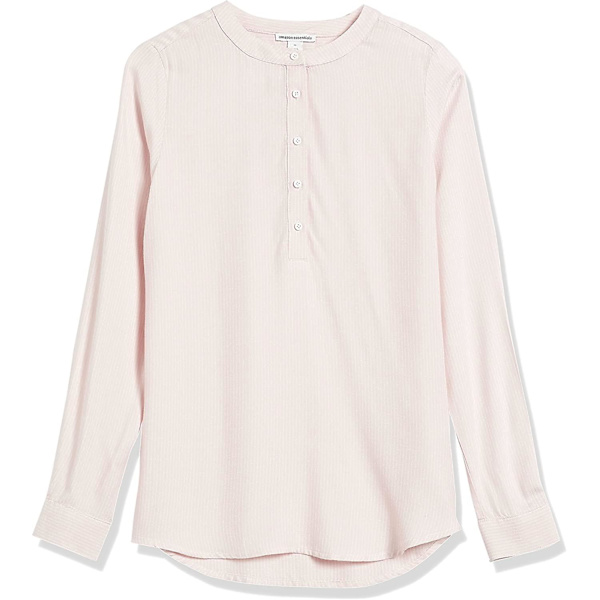Langermet vevd bluse for kvinner Style 10 M