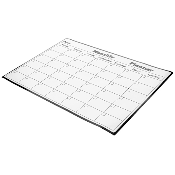 Praktisk Køleskabskalender Whiteboard med Tør Sletning Køleskabsmagnetisk Planlægningstavle til Daglig Brug