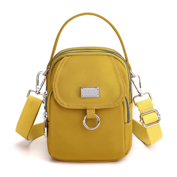 New Arrive Girl Plånbok Handväskor Liten axelväska Crossbody Bag Messenger Bag Telefonväska Yellow