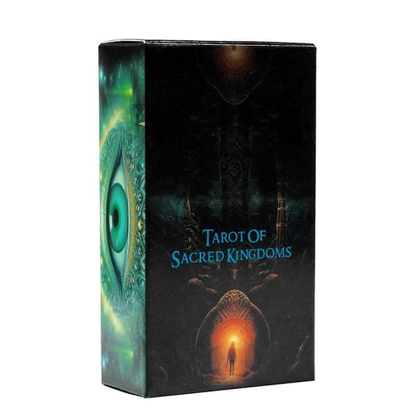 Sacred Kingdoms Tarot, spådomsdekk, mystiske tarotkort, nybegynnerguide