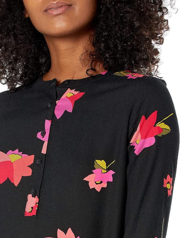Langærmet vævet bluse til kvinder Style 3 XS