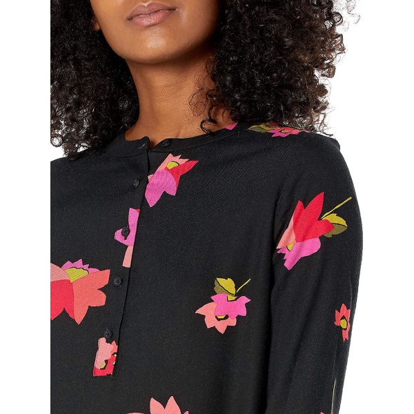 Langærmet vævet bluse til kvinder Style 3 XXL