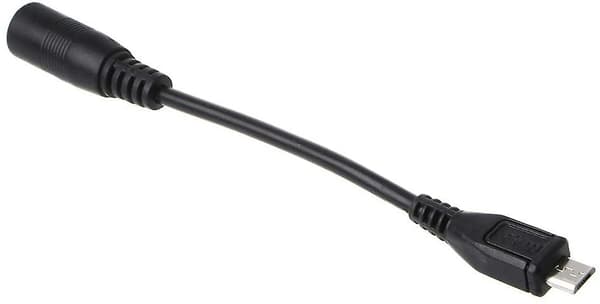 5,5 X 2,1 mm DC Hun Til Micro USB Han Adapterkabel