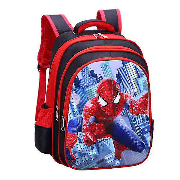 Superhjälte Spindelmannen Captain America Batman Serietecknad Skolväska Barn Ryggsäck Pojkar Flickor Casual Resväska Axelväska